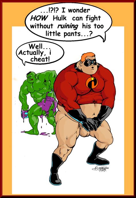 rule 34 ass balls crossover disney hulk male male only