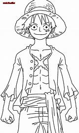 Sanji Luffy sketch template
