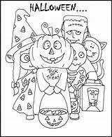 Halloween Coloring Digi Stamps Pages Trick Treaters Dearie Stamp Dolls Happy Printable Kleurplaten A4 Patterns Pm Posted Unknown August Ellen sketch template