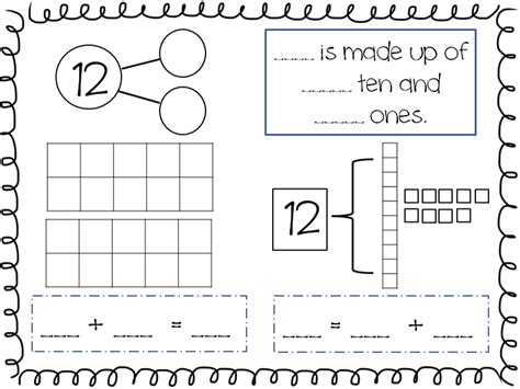 decomposing numbers worksheets  kindergarten amanda gregorys