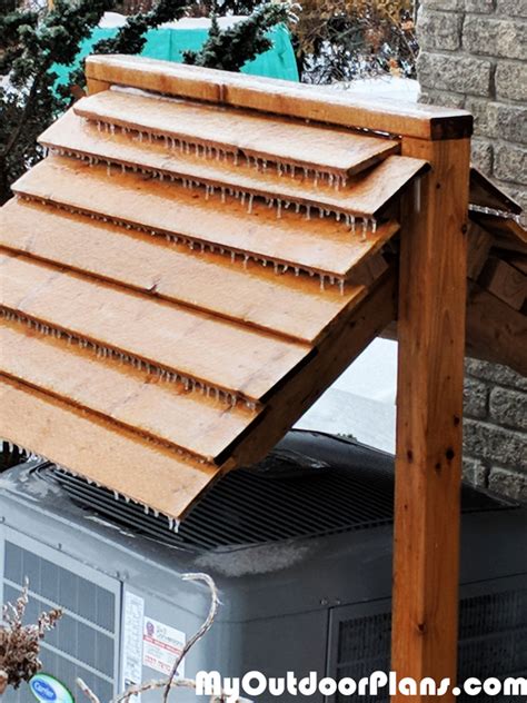 diy heat pump roof myoutdoorplans  woodworking