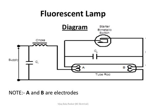 fluorescent lamp wiring diagram