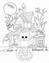 Haunted Coloring Mansion Pages Disney Getcolorings Getdrawings sketch template