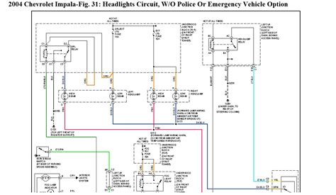 chevy silverado headlight wiring harness diagram