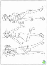 Coloring Totally Spies Choose Board Pages sketch template