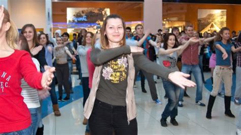 dance flash mob surprises unsuspecting shoppers