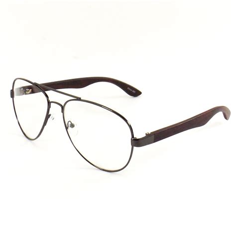 vintage 90s fake eyeglasses clear lens glasses aviators etsy