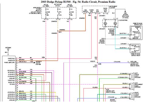 dodge ram  electrical schematic wiring diagram