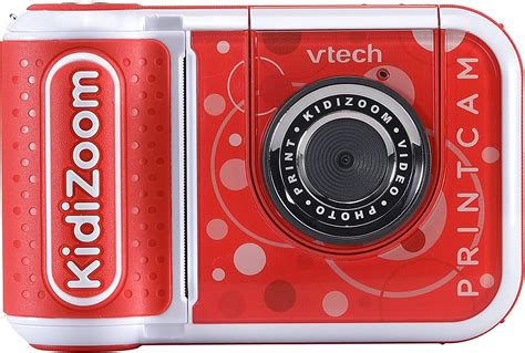 vtech kidizoom printcam red digital camera  children  built  printer kids camera