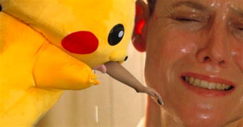who knew an innocent photo with pikachu could get so weird