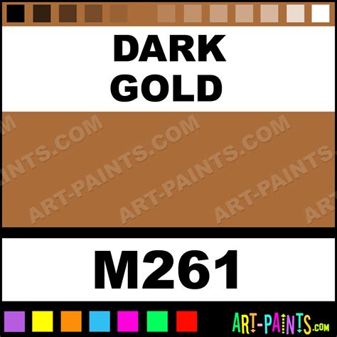 dark gold artist acrylic paints  dark gold paint dark gold