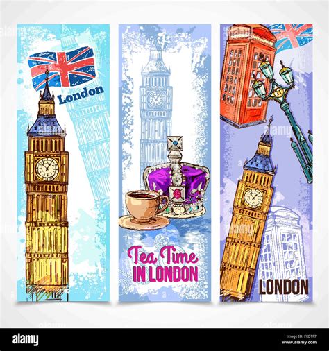 london banner set stock vector image art alamy