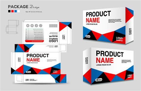 cosmetic box design medical package design template supplements box packaging design label