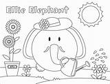 Coloring Phonics Pages Dltk Ellie Halloween Printable Barbie Zoo Elephant Colouring Bingo Animals Cards Drawing Worksheets Morning Winter Attachment Hanukkah sketch template