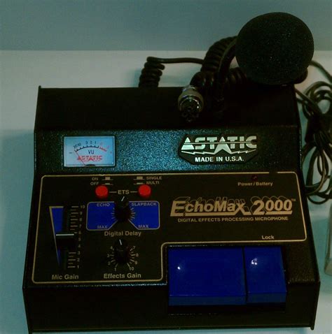 astatic echomax    tube radio archives