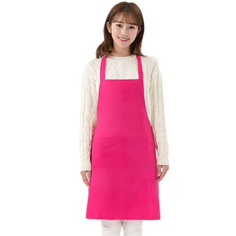 akoada 8 colors kitchen apron for women halter neck apron waiter baker