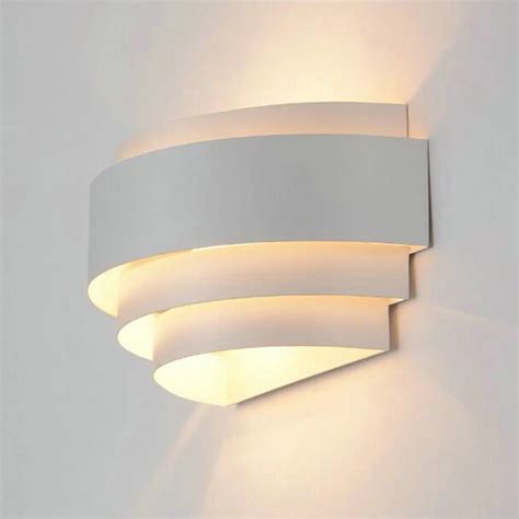 modern wall lights   lamp indoor lighting wall sconces fixtures  white