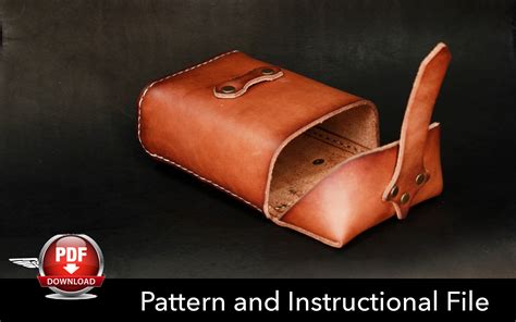 leather pouch template