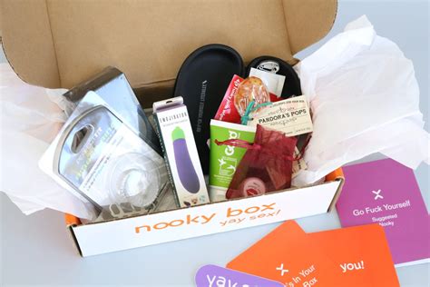 a year of boxes™ the nooky box review may 2017 adult