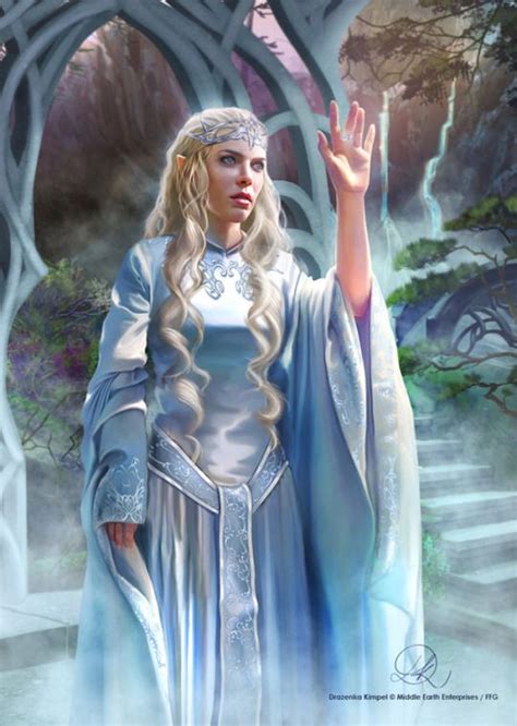 galadriel for fantasy flight games by draženka kimpel in 2019 lotr elves elves elf characters