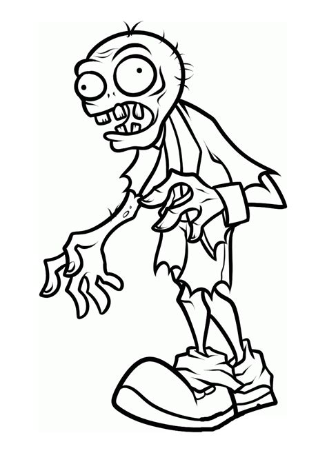 printable zombie coloring pages printable templates