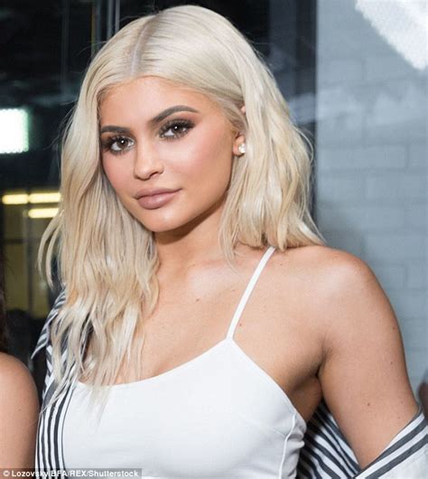 imogen anthony mimics kylie jenner s blonde look daily mail online