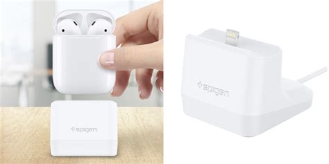 spigen launches   airpods stand charging dock tomac