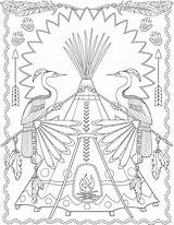 Book Native Coloring American Pages Designs Dover Mandala Publications Colouring Adult Creative Patterns Printable Color Doverpublications Animals Animal Sheets Haven sketch template