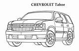 Coloring Pages Chevrolet sketch template