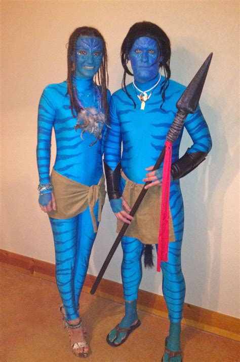 disfraz  noche de brujas couple halloween costume avatar costume couple halloween