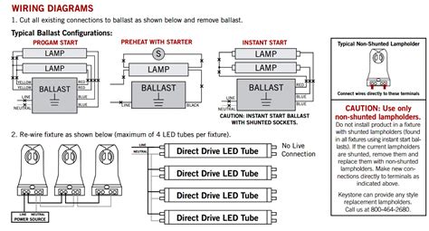 wiring diagram  led tube lights wiring diagram