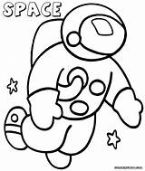 Space Coloring Pages Colorings sketch template