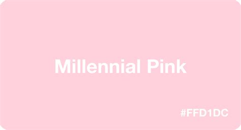 millennial pink hex code