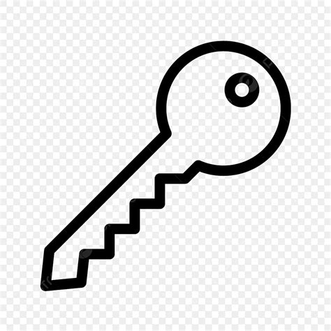 key clipart transparent background key vector icon key icons key clipart black  white key