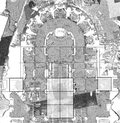 beauvais cathedral choir plan square schematism   western bay  scientific