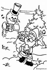 Kerst Kerstman Kleurplaten Papa Colorat Craciun Nieve Dibujo Sneeuwpop Mannen Regalos Kerstmis Muneco Planse Snowman Manner P33 Pupazzi Entregando Munecos sketch template
