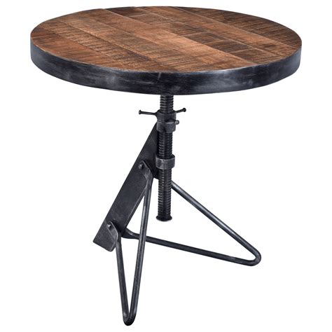 adjustable  accent table sadlers home furnishings  tables