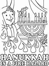 Hanukkah Coloring4free sketch template