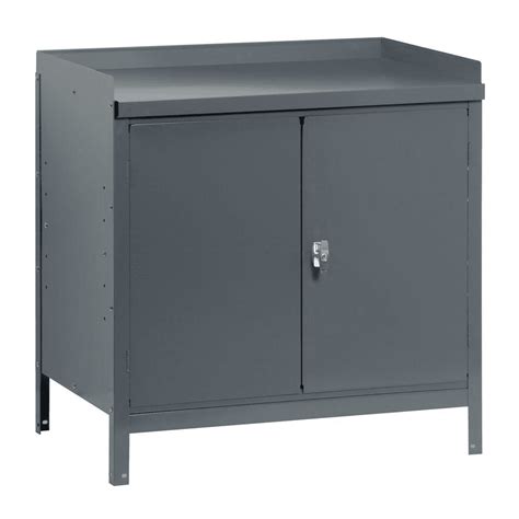 36 w x 24 d x 34 h 3 shelf steel freestanding base storage cabinet