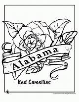 Coloring Alabama State Pages Flower Ohio Drawing Bird Pennsylvania Printable Hex Dutch Signs Woojr Getcolorings Getdrawings Kids Adult Popular Symbols sketch template
