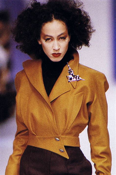Pat Cleveland Thierry Mugler F W 1988 Fashion 80s