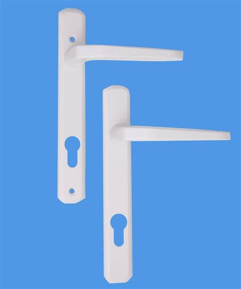 white avocet upvc door handles mm centres mm screws leverlever