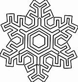 Snowflake Wecoloringpage sketch template