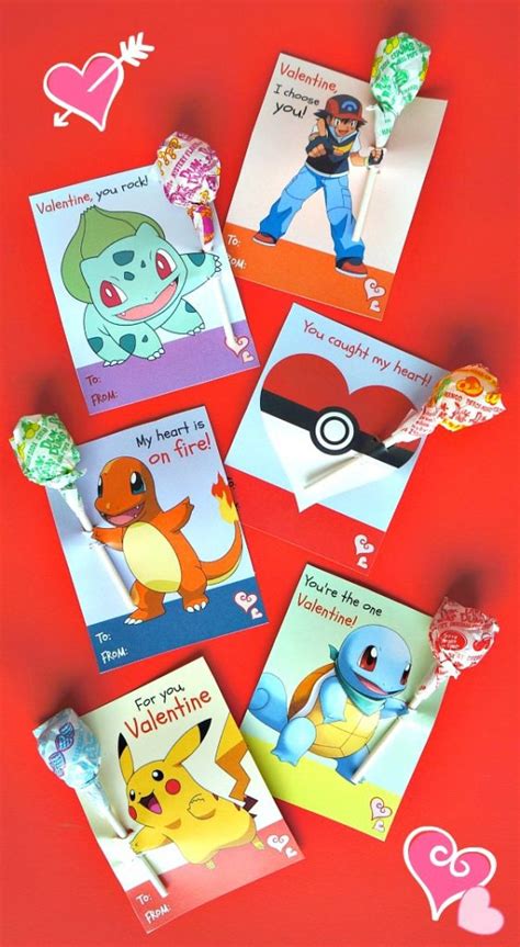 pokemon printable valentines