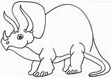 Triceratops Triceratopo Clipart Ausmalbilder Colorare Cool2bkids Disegni Rex Raskrasil sketch template