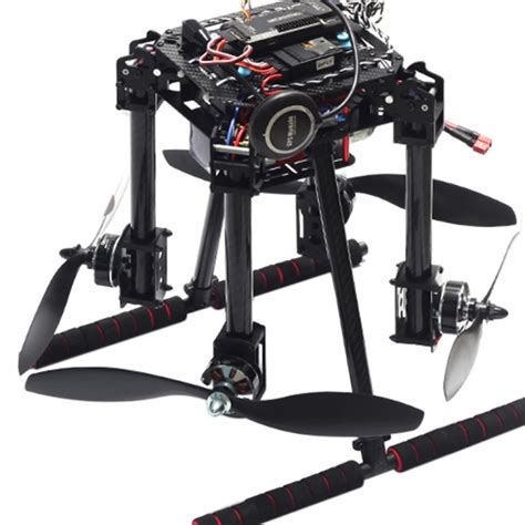 unassembled lji zd  axis carbon fiber folding quadcopter frame kit  fpv rc multicopter
