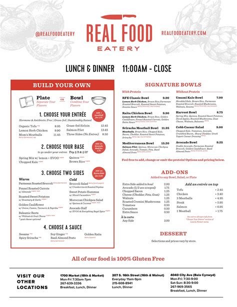 real food eatery  opening   day cafe  city avenue