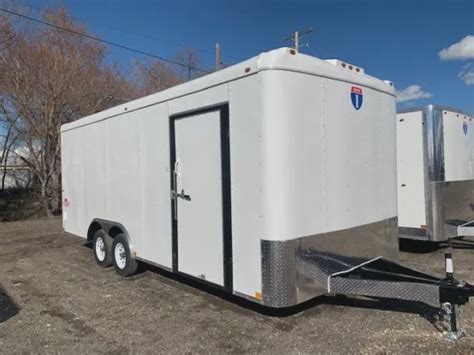 loadrunner enclosed car carrier trailer  nampa id usa