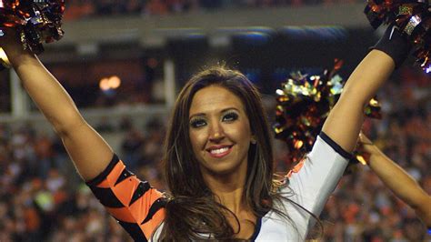 sarah jones bengals cheerleader videos at abc news video archive at