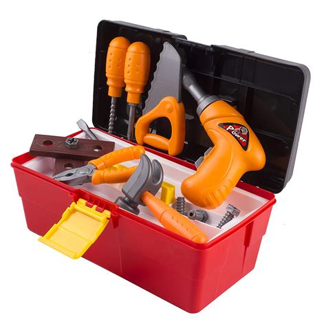 piece toy tool set  construction kit accessories portable